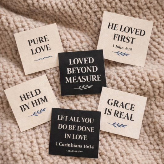 He Loved First — Faith Sticker Sheet