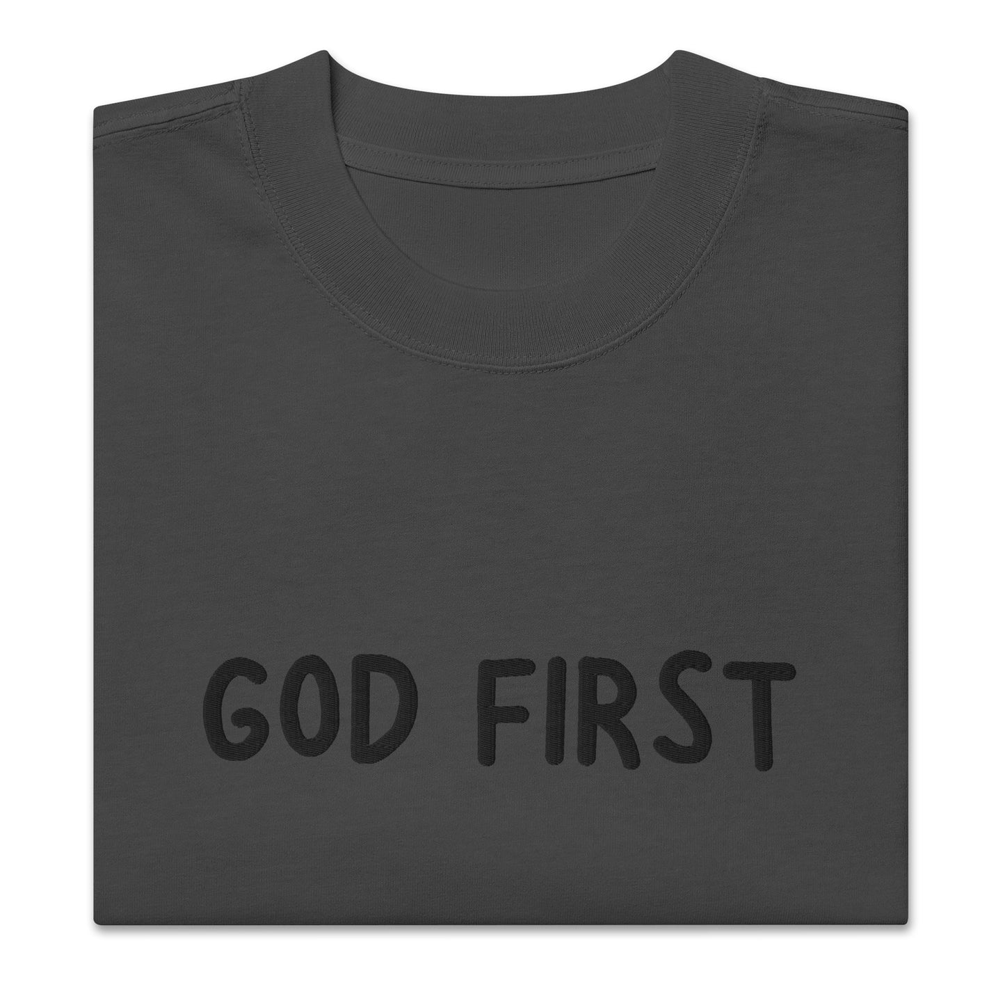 God First – Unisex Oversized Grace Tee