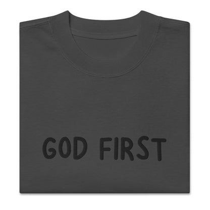 God First – Unisex Oversized Grace Tee