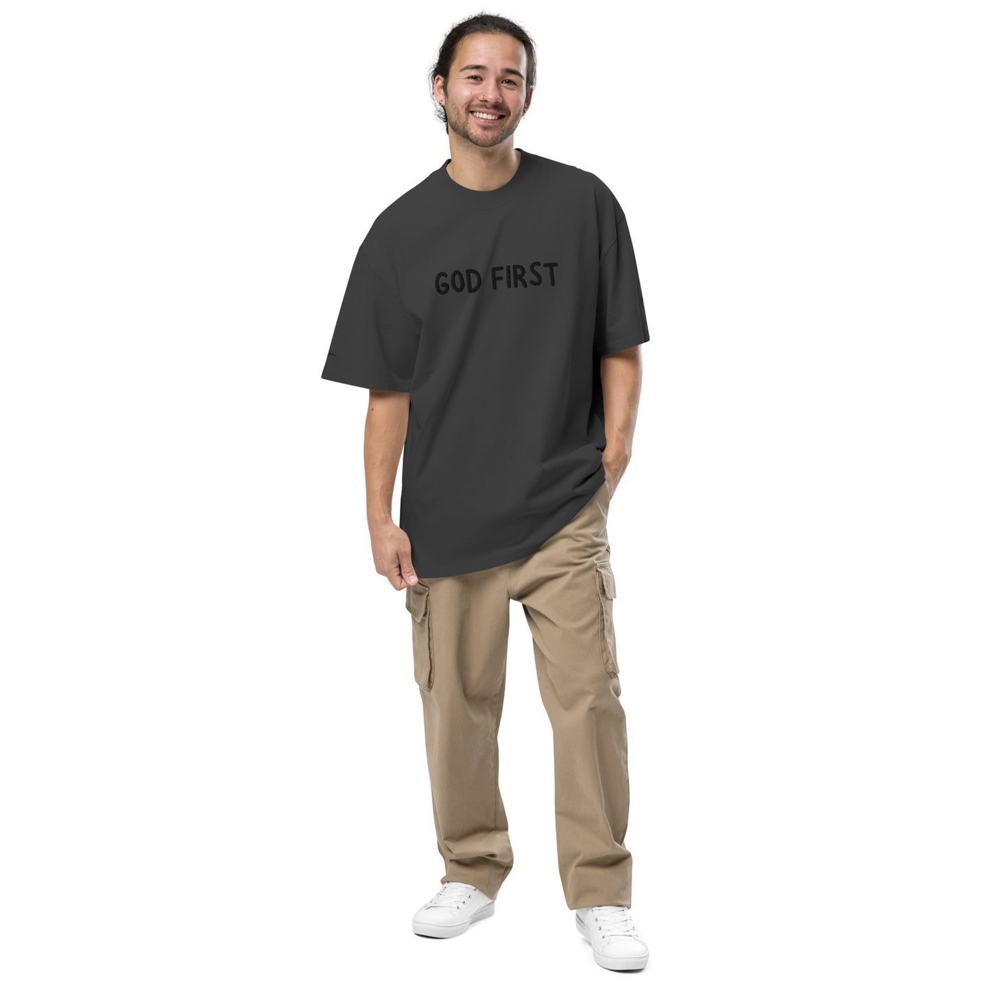 God First – Unisex Oversized Grace Tee