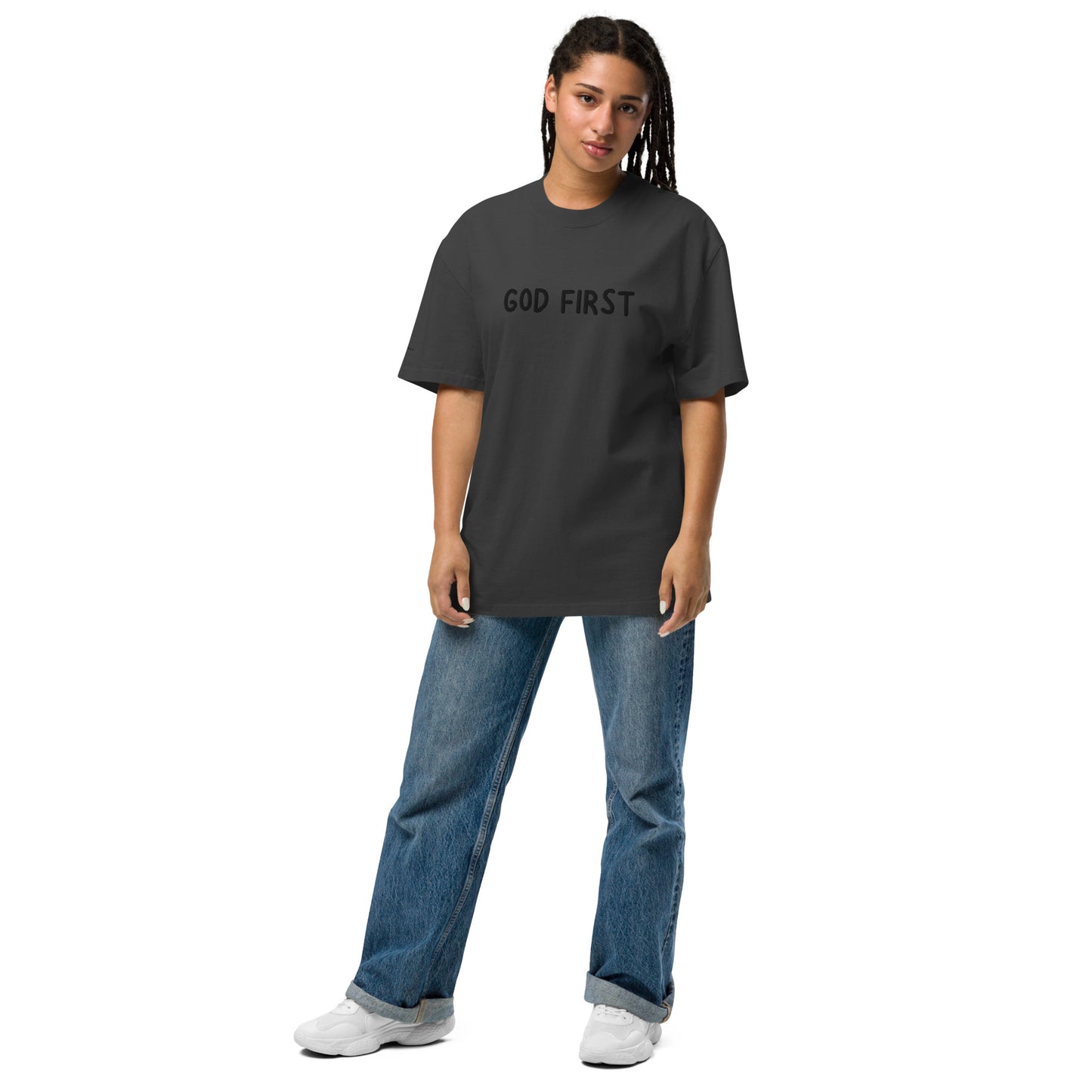 God First – Unisex Oversized Grace Tee